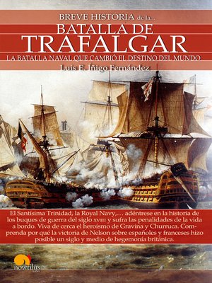 cover image of Breve historia de la batalla de Trafalgar
